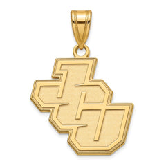 14k Gold LogoArt John Carroll University Medium Pendant