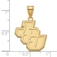 14k Gold LogoArt John Carroll University Medium Pendant