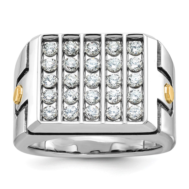 GTS TWO TONE DIAMOND CLUSTER Mounting