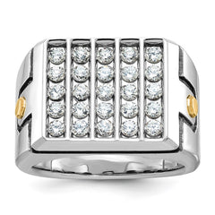 GTS TWO TONE DIAMOND CLUSTER Mounting