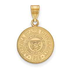 14k Gold Arizona State University Medium Crest Pendant