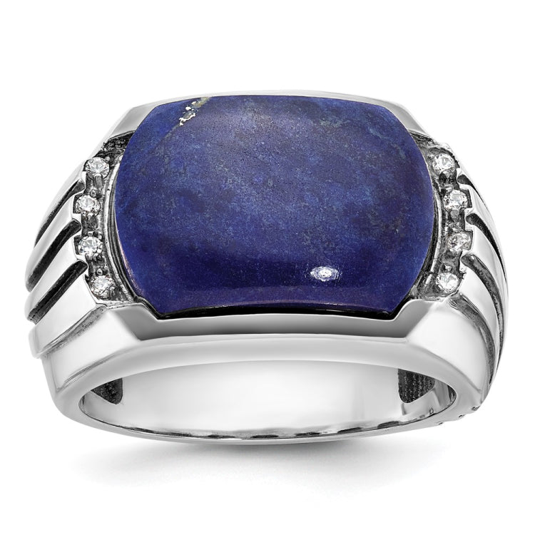 GTS White LAPIS DIA RING Mounting