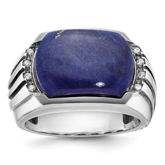 GTS White LAPIS DIA RING Mounting