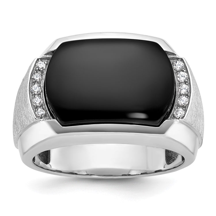 GTS White ONYX DIA RING Mounting