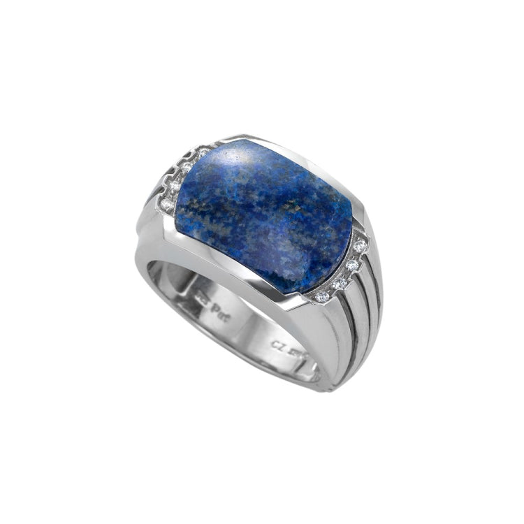 Sterling Silver Lapis Ring