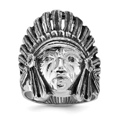 GTS ALL White DIA INDIAN HEAD RING Mounting