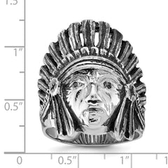 GTS ALL White DIA INDIAN HEAD RING Mounting