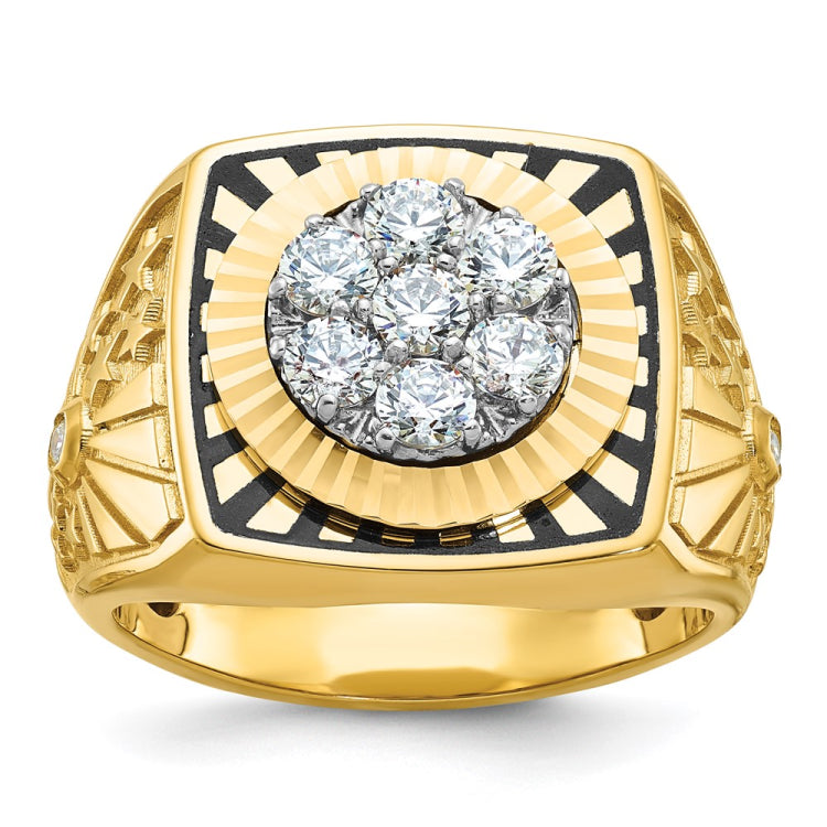 GTS YG DIA ROLEX RING Mounting