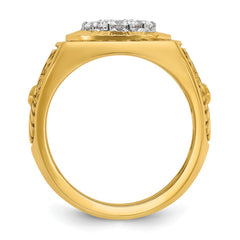 GTS YG DIA ROLEX RING Mounting