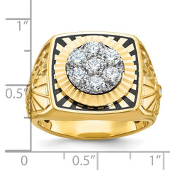GTS YG DIA ROLEX RING Mounting