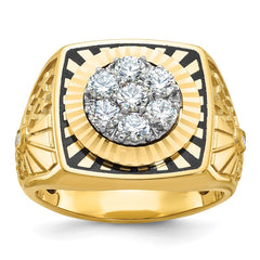 GTS YG DIA ROLEX RING Mounting