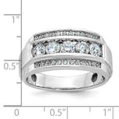 GTS DIAMOND RING WITH SATIN FINISH SIDES Mounting