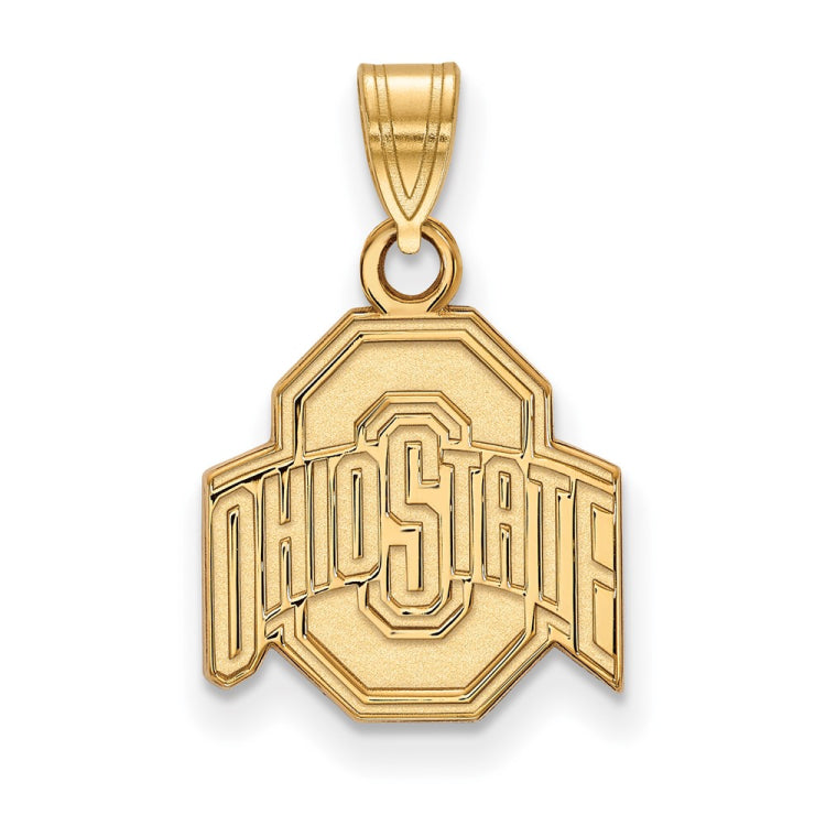 14k Gold LogoArt The Ohio State University Small Pendant