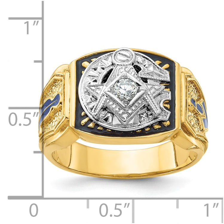Men's Masonic Band Mounting