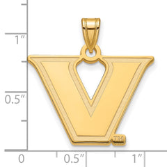 14ky LogoArt Vanderbilt University Large Pendant