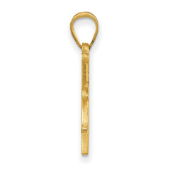 14k Gold LogoArt University of Tulsa Large Pendant