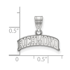 14kw Gold University of Richmond Medium Script Pendant