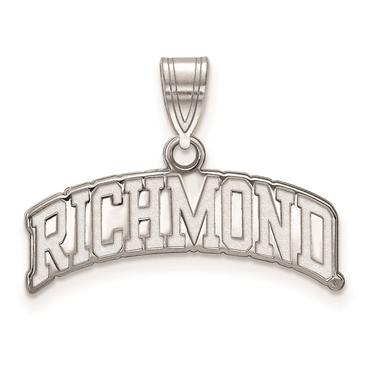 14kw Gold University of Richmond Large Script Pendant