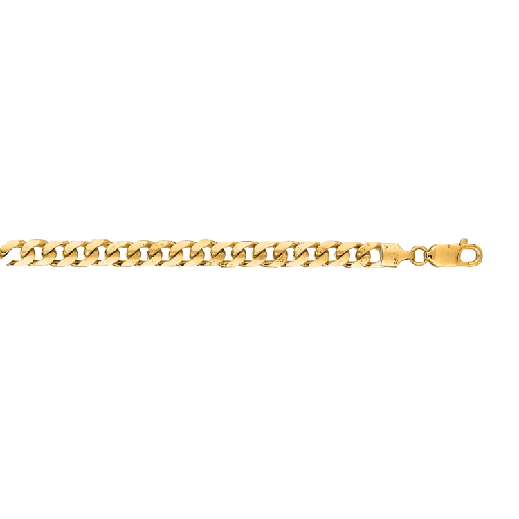 14K Yellow Gold 6mm Miami Cuban 20 Chain with Lobster Lock