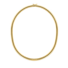 14K Yellow Gold 16 6mm Classic Omega with Box Lock