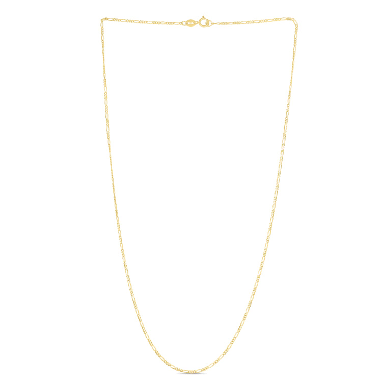 14K Yellow Gold 20 1.9mm Figaro Chain