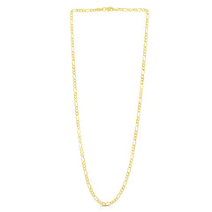 14K Yellow Gold 20 2.8mm Figaro Chain