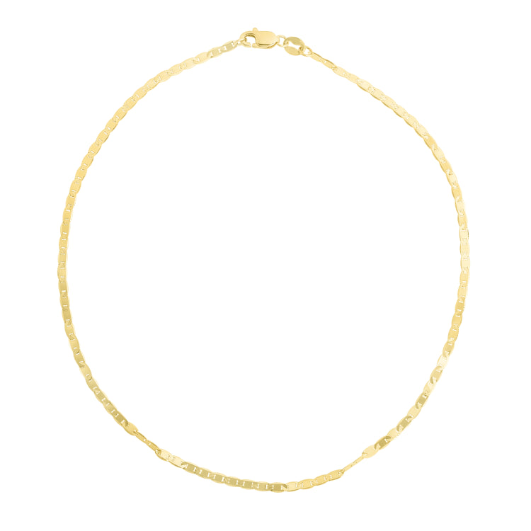 14K Yellow Gold 20 1.7mm Mariner Chain