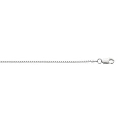 Sterling Silver 1.3mm Classic Box 24 Chain with Lobster Clasp