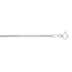 Sterling Silver 1.1mm Round Box 16 Chain with Lobster Clasp