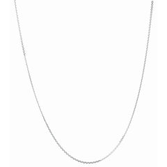Sterling Silver 1.4mm Diamond Cut Cable 16 Chain with Lobster Clasp