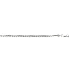 Sterling Silver 2.5mm Popcorn 20 Chain with Lobster Clasp