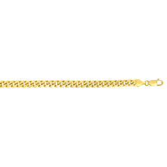 14K Yellow Gold 18 2.6mm Miami Cuban Chain with Lobster Clasp