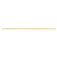 14K Yellow Gold 20 2.2mm Diamond Cut  Round Franco Chain with Lobster Clasp