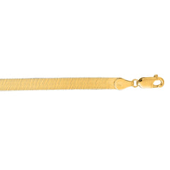 10K Yellow Gold 3.8mm 22 Herringbone Chain
