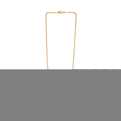 14K Yellow Gold 18 2.11mm Round Lumina Chain Necklace with Lobster Clasp