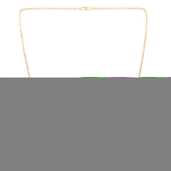 14K Yellow Gold 1.9mm French Cable 24 Chain with Lobster Clasp