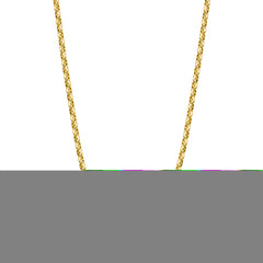 14K Yellow Gold 3mm Polished Lite Anchor 20 Chain with Lobster Clasp