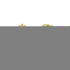 14K Yellow Gold Medium Concave Hoop Earrings with Hinged Clasp