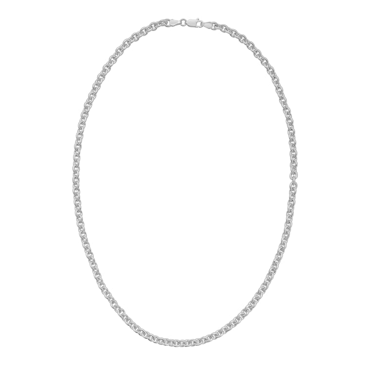 Sterling Silver 20 4.7mm Rolo Chain with Lobster Clasp