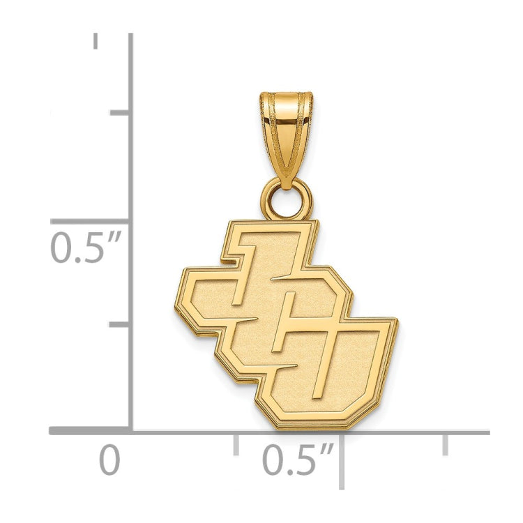 10k Gold LogoArt John Carroll University Small Pendant