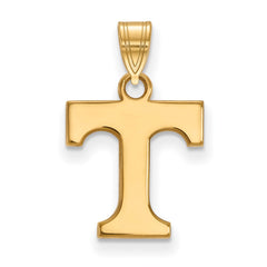 10k Gold LogoArt University of Tennessee Letter T Small Pendant