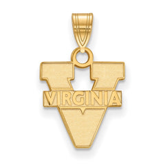 10k Gold LogoArt University of Virginia Small Pendant