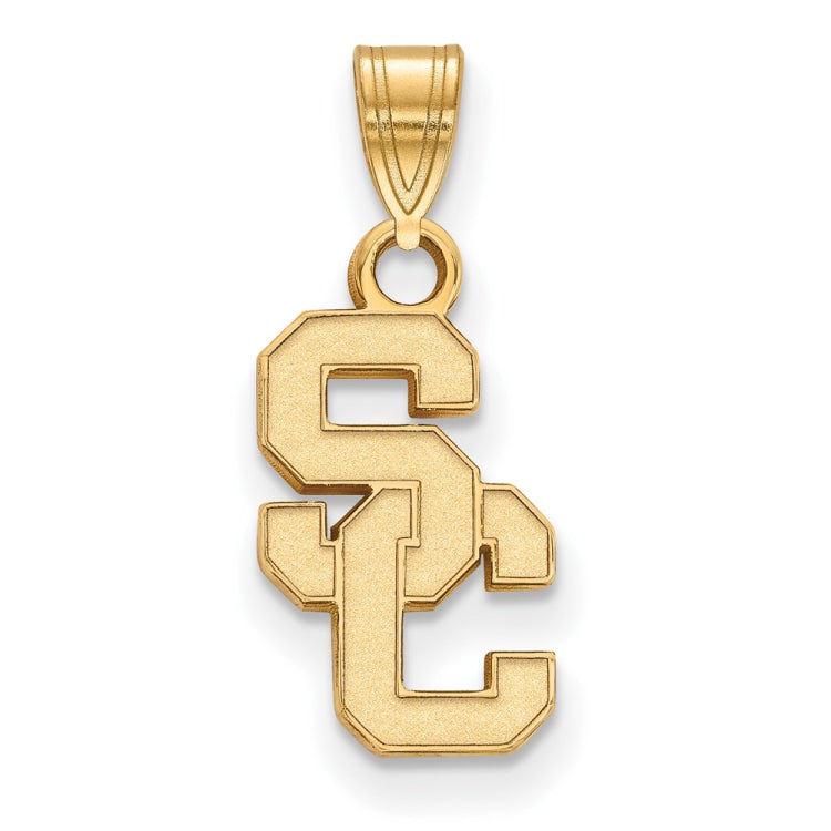 14k Gold University of Southern California S-C Small Pendant