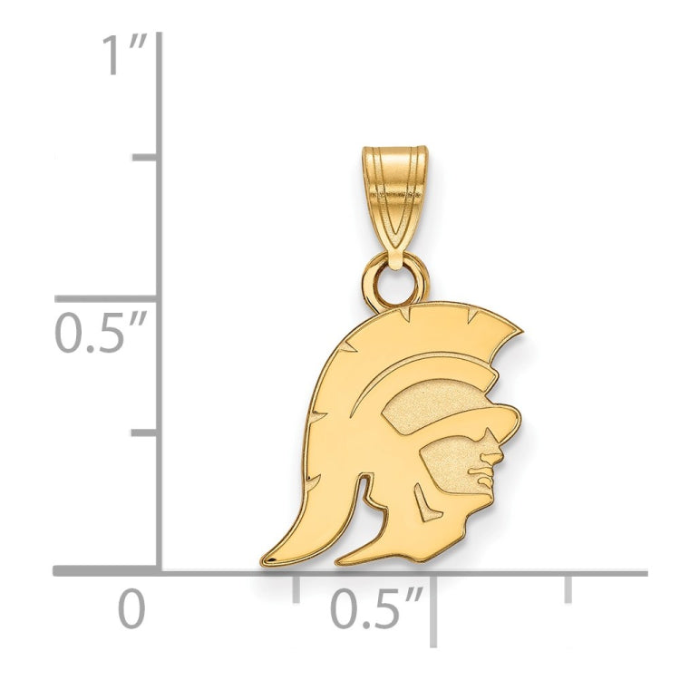 14k Gold University of Southern California Trojan Small Pendant
