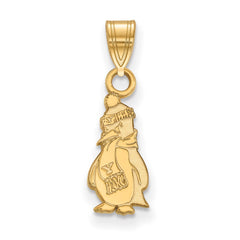 14k Gold LogoArt Youngstown State University Penguin Small Pendant