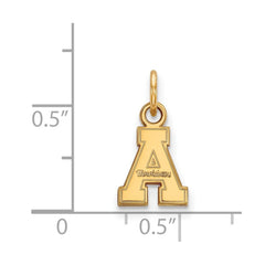 14k Gold LogoArt Appalachian State University Extra Small Pendant