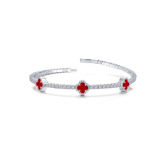 2.70 CTW Flexible Tennis Bracelet