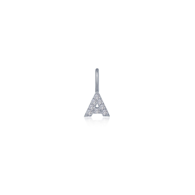 Letter A Charm Pendant