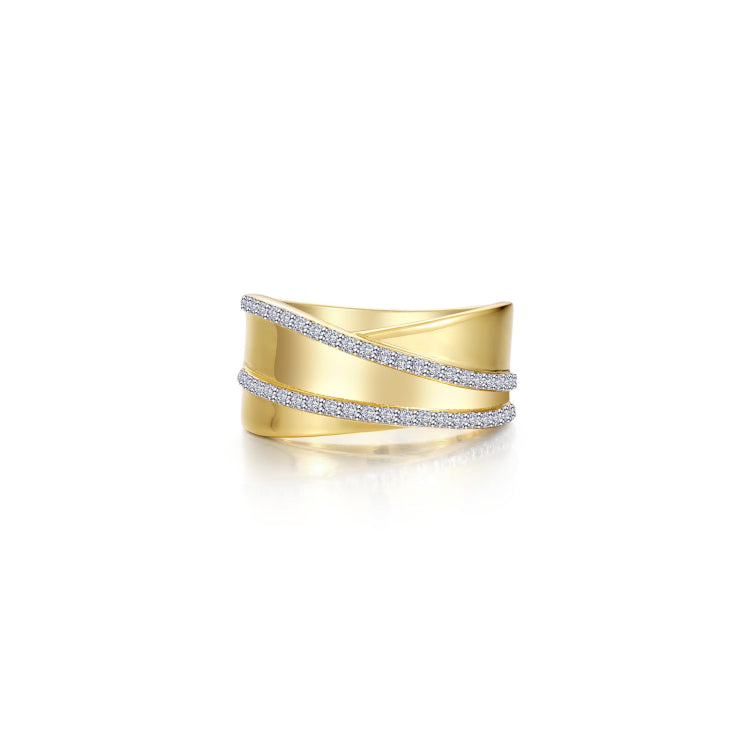 Statement Criss-Cross Wide Band
