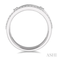 1/2 Ctw Diamond Stack Band in 14K White Gold